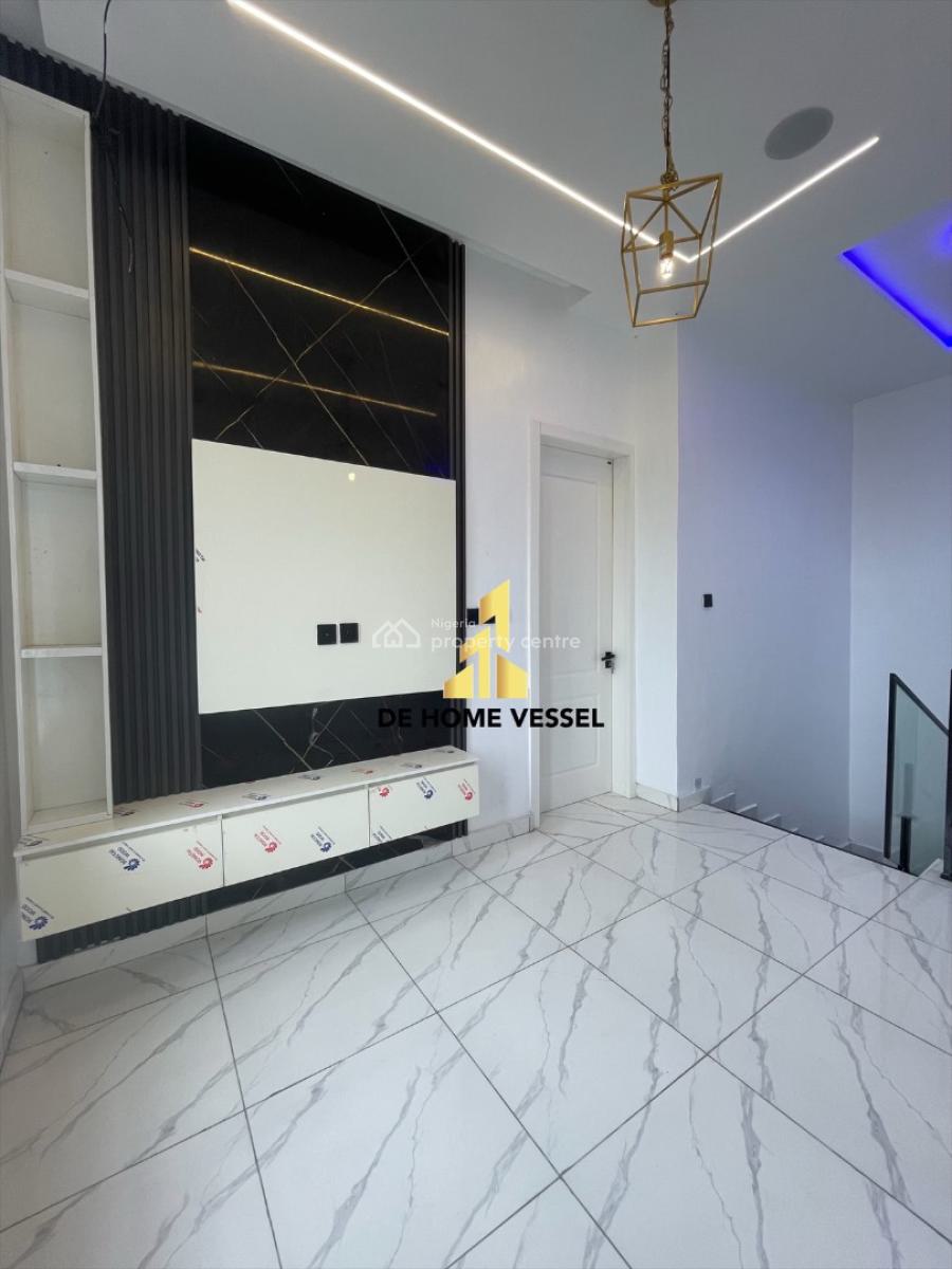 Modestly Finished Luxury 4 Bedroom Semi- Detached Duplex with Bq, Ajah, Lagos, Semi-detached Duplex for Sale