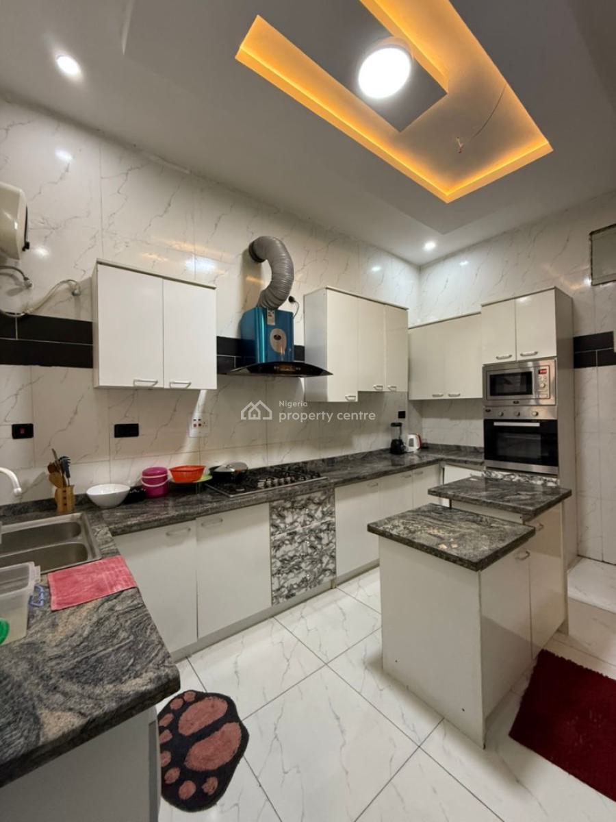Fully Furnished 4 Bedroom Terrace Duplex with Inverter, Orchid Road, Lekki, Lagos, Terraced Duplex for Rent