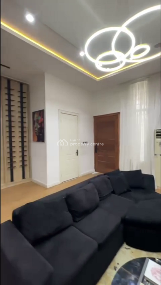 Nicely Furnished 4 Bedroom Apartment, Osapa, Lekki, Lagos, Flat / Apartment Short Let