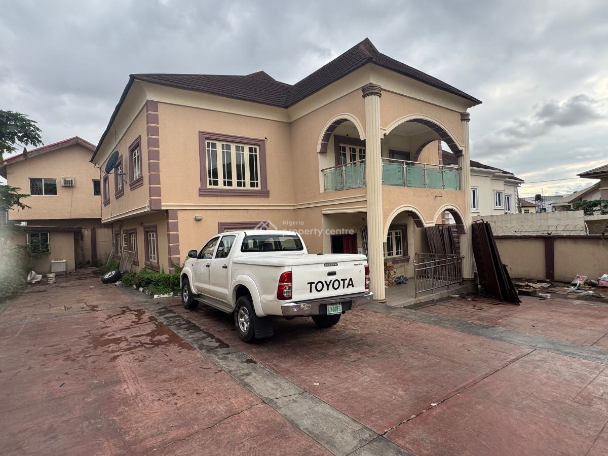 a Land with a Detached Duplex, Gra Phase 2, Magodo, Lagos, Residential Land for Sale
