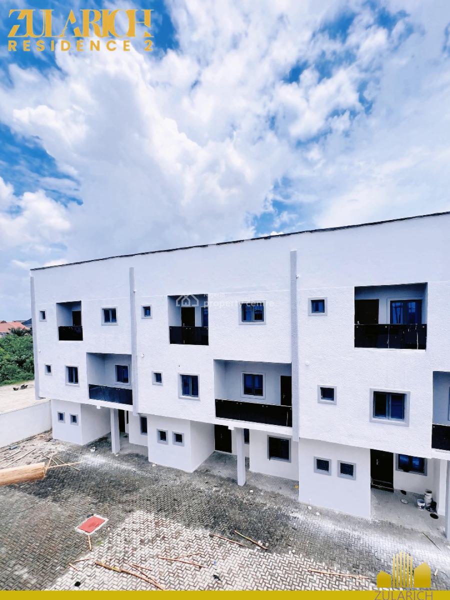 Luxury 4bedroom Terrace, Zularich Residence 2, Monastery Road., Sangotedo, Ajah, Lagos, Terraced Duplex for Sale