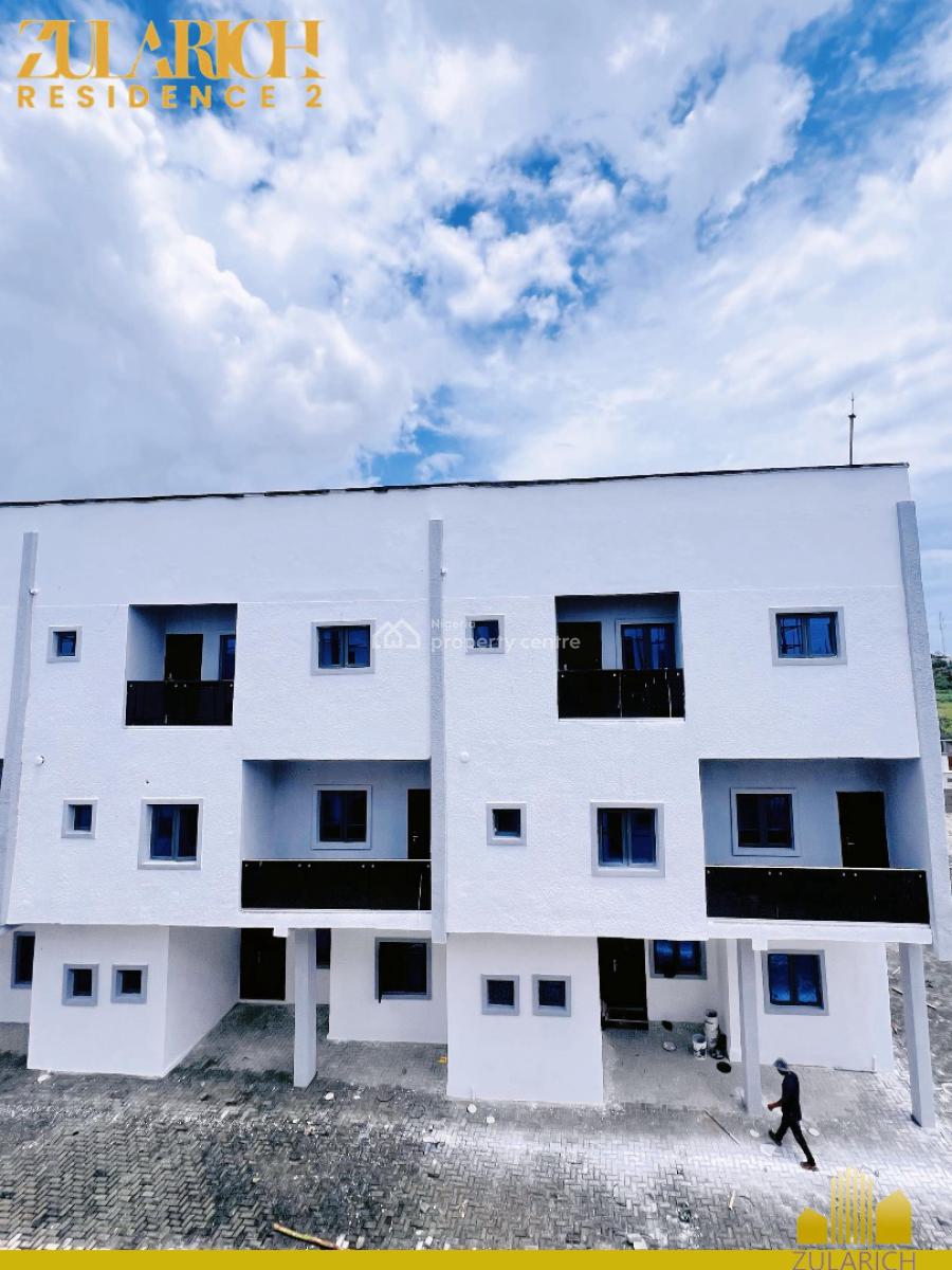 Luxury 4bedroom Terrace, Zularich Residence 2, Monastery Road., Sangotedo, Ajah, Lagos, Terraced Duplex for Sale
