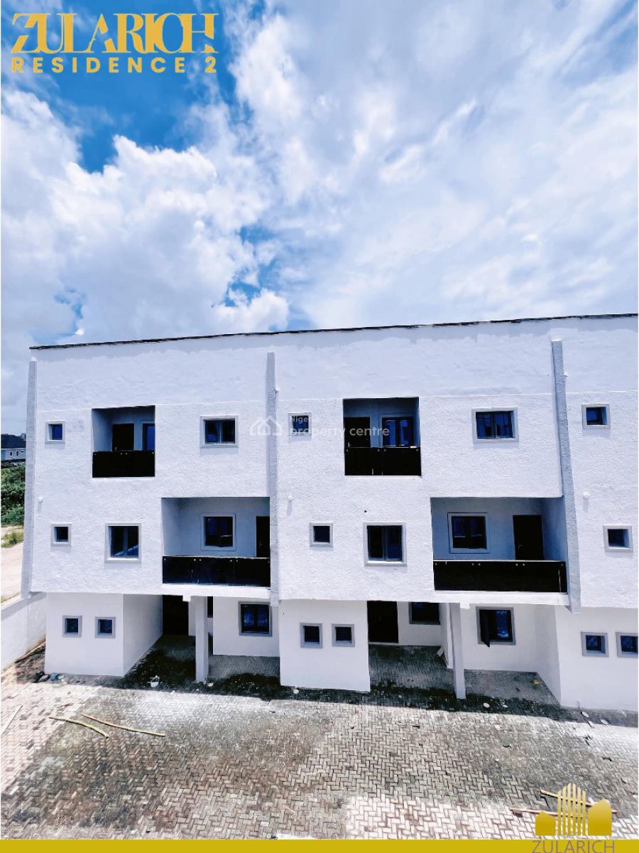 Luxury 4bedroom Terrace, Zularich Residence 2, Monastery Road., Sangotedo, Ajah, Lagos, Terraced Duplex for Sale