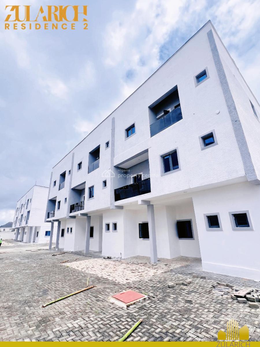 Luxury 4bedroom Terrace, Zularich Residence 2, Monastery Road., Sangotedo, Ajah, Lagos, Terraced Duplex for Sale