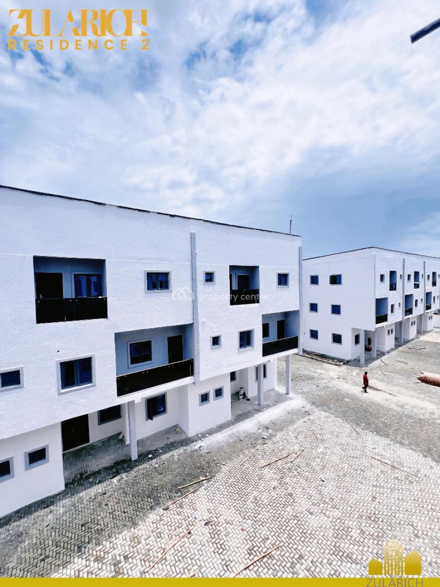 Luxury 4bedroom Terrace, Zularich Residence 2, Monastery Road., Sangotedo, Ajah, Lagos, Terraced Duplex for Sale