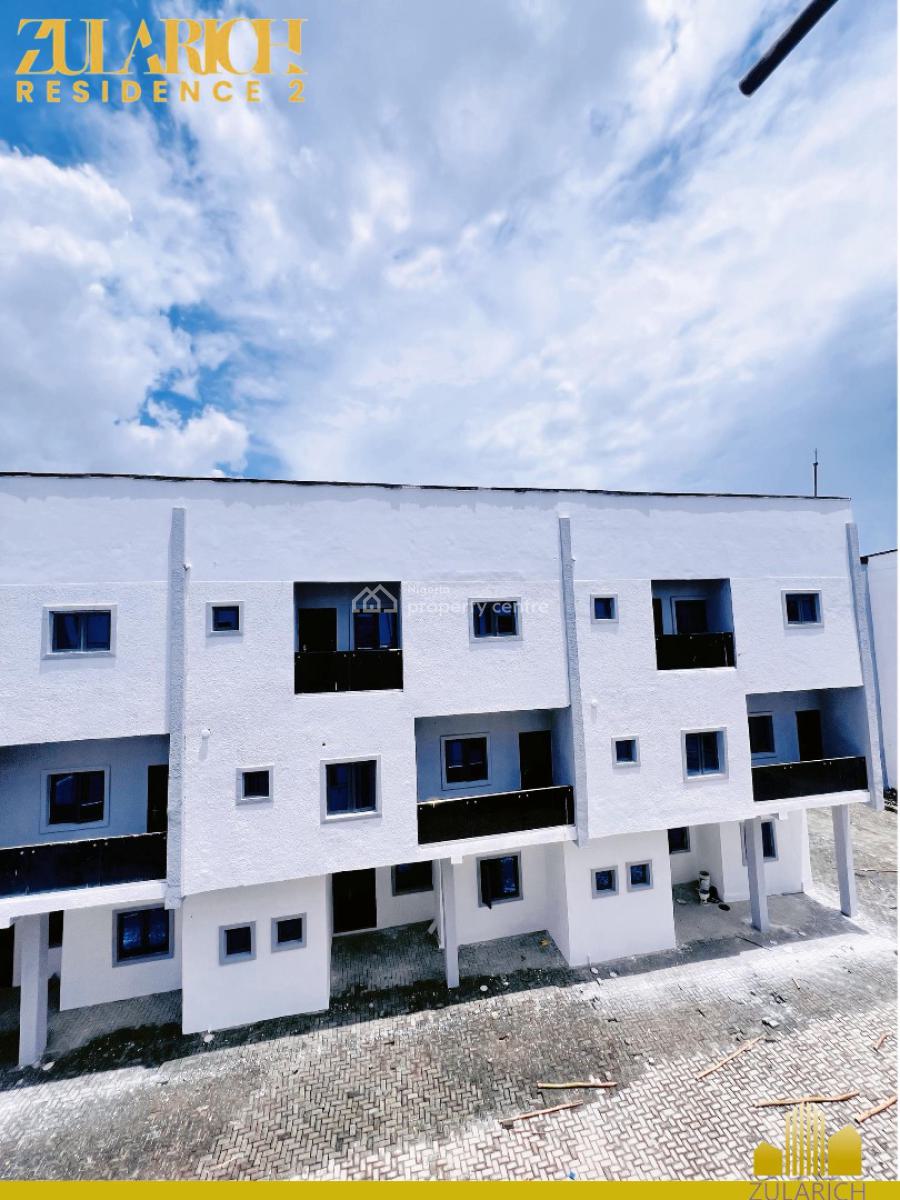 Luxury 4bedroom Terrace, Zularich Residence 2, Monastery Road., Sangotedo, Ajah, Lagos, Terraced Duplex for Sale