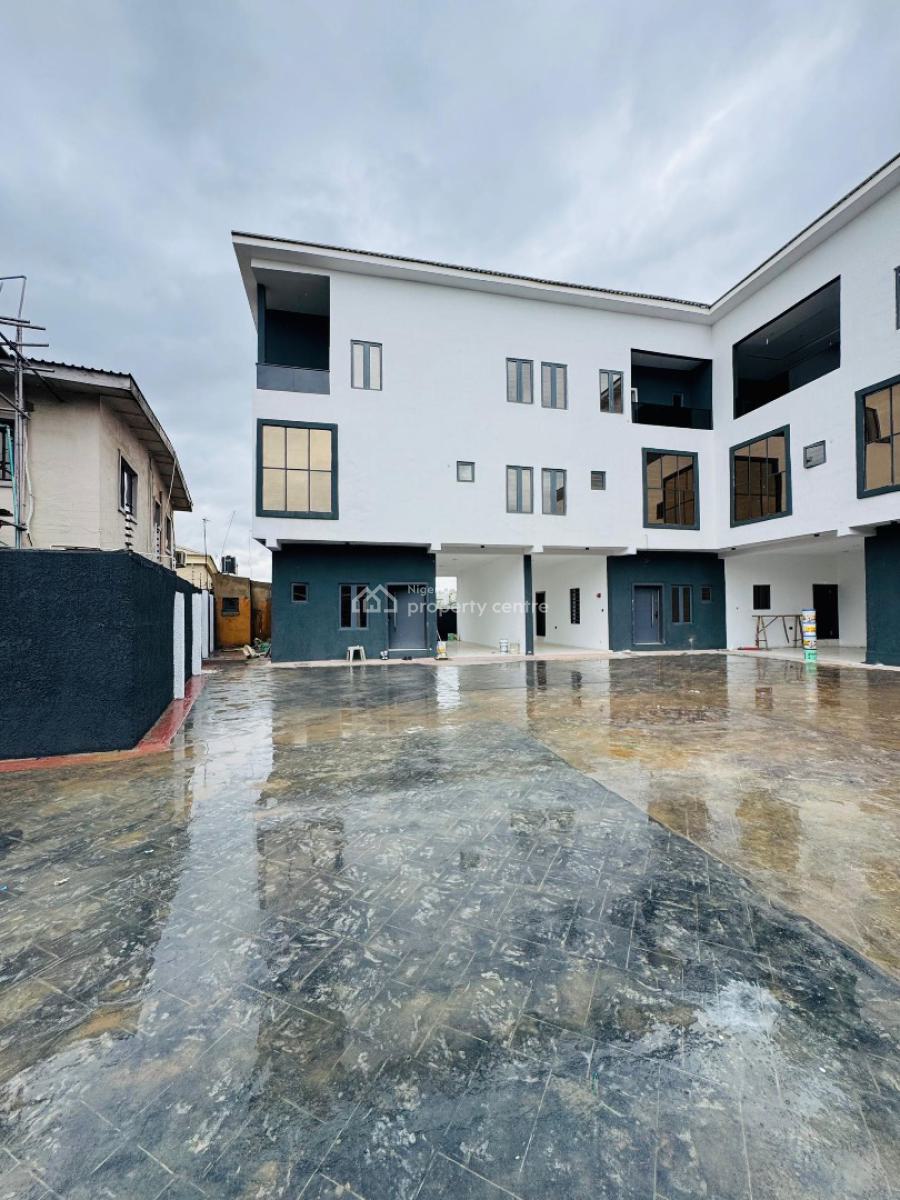 Newly Designated 4 Bedroom Terrace Duplex with a Room Bq, Omole Phase 1, Ikeja, Lagos, Terraced Duplex for Sale