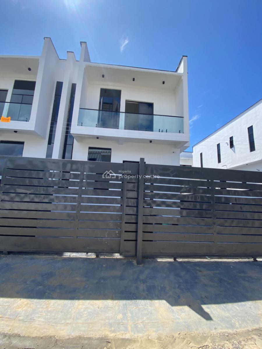 Bran New 4 Bedrooms Semi Detached Duplex with Bq, Orchid Road Lekki, Lekki Phase 2, Lekki, Lagos, Semi-detached Duplex for Sale