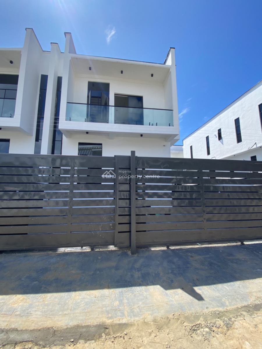 Bran New 4 Bedrooms Semi Detached Duplex with Bq, Orchid Road Lekki, Lekki Phase 2, Lekki, Lagos, Semi-detached Duplex for Sale
