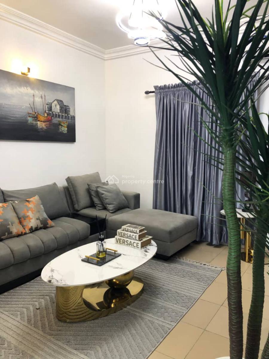 Fully Serviced Furnished 1 Bedroom Flat with Fitted Kitchen, Ensuite, Banana Island, Ikoyi, Lagos, Flat / Apartment for Rent
