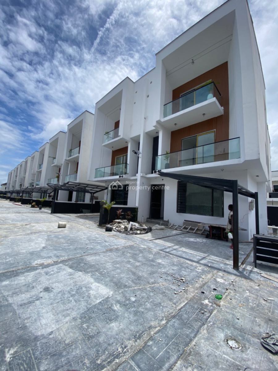 Bran New 4 Bedrooms Semi Detached Duplex with Bq, Orchid Road /gated Estate, Lekki Phase 2, Lekki, Lagos, Semi-detached Duplex for Sale