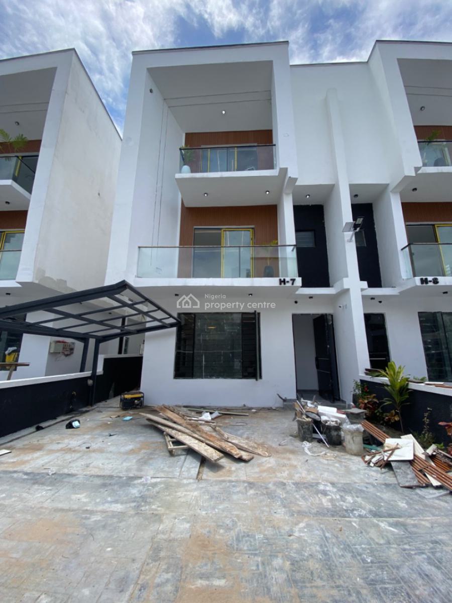 Bran New 4 Bedrooms Semi Detached Duplex with Bq, Orchid Road /gated Estate, Lekki Phase 2, Lekki, Lagos, Semi-detached Duplex for Sale