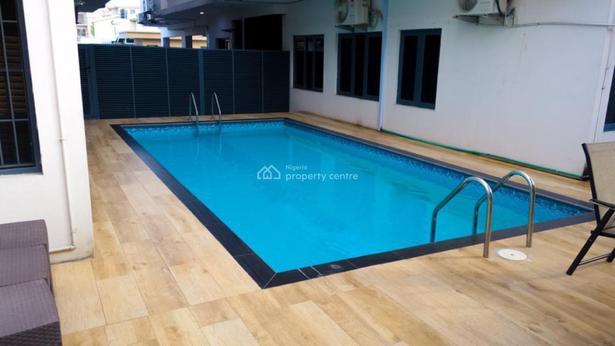 Furnished 3 Bedroom Apartment with Pool & Bq, Lekki Phase 1, Lekki, Lagos, Flat / Apartment for Rent