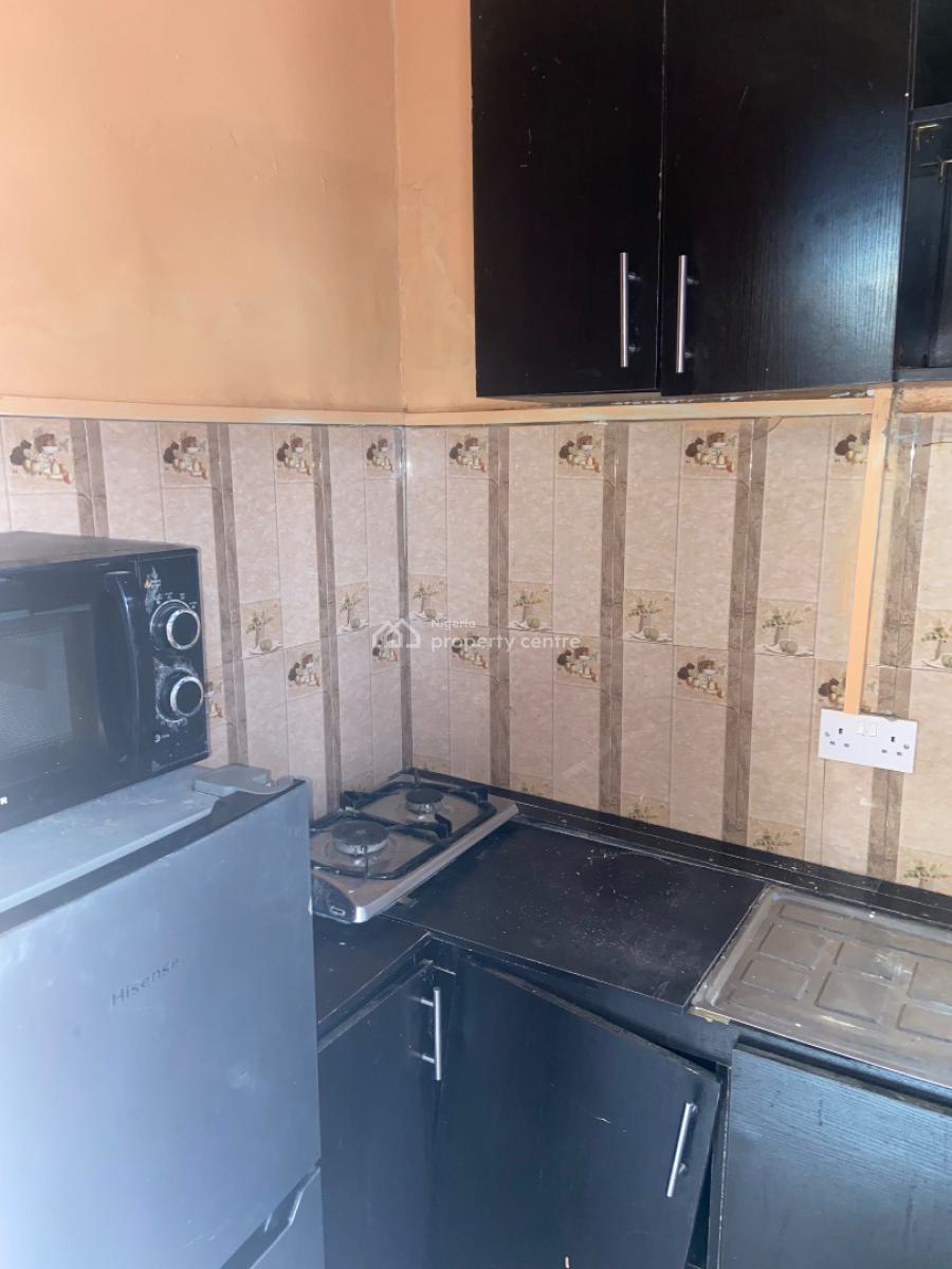 Fully Furnished Living Room and Bedroom Modern Kitchen with Appliances, Fola Agoro Yaba, Fola Agoro, Yaba, Lagos, Mini Flat (room and Parlour) for Rent