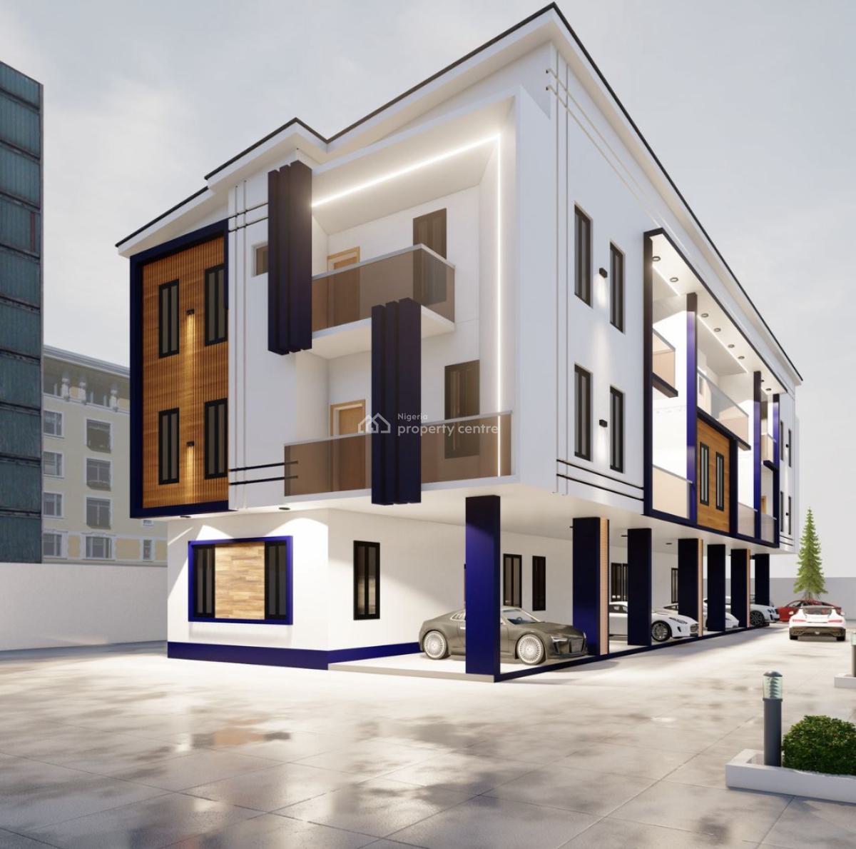 Ongoing 5bed Room Tarrece Duplex, Ajao Estate Off Airport Road, Ikeja, Lagos, Terraced Duplex for Sale