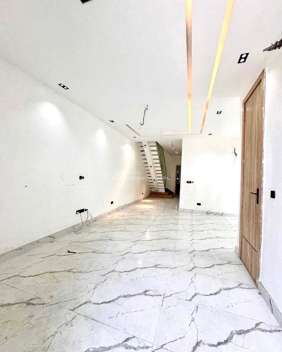 4 Bedroom Semi Detached Duplex with a Bq, Chevron, Lekki, Lagos, Semi-detached Duplex for Rent