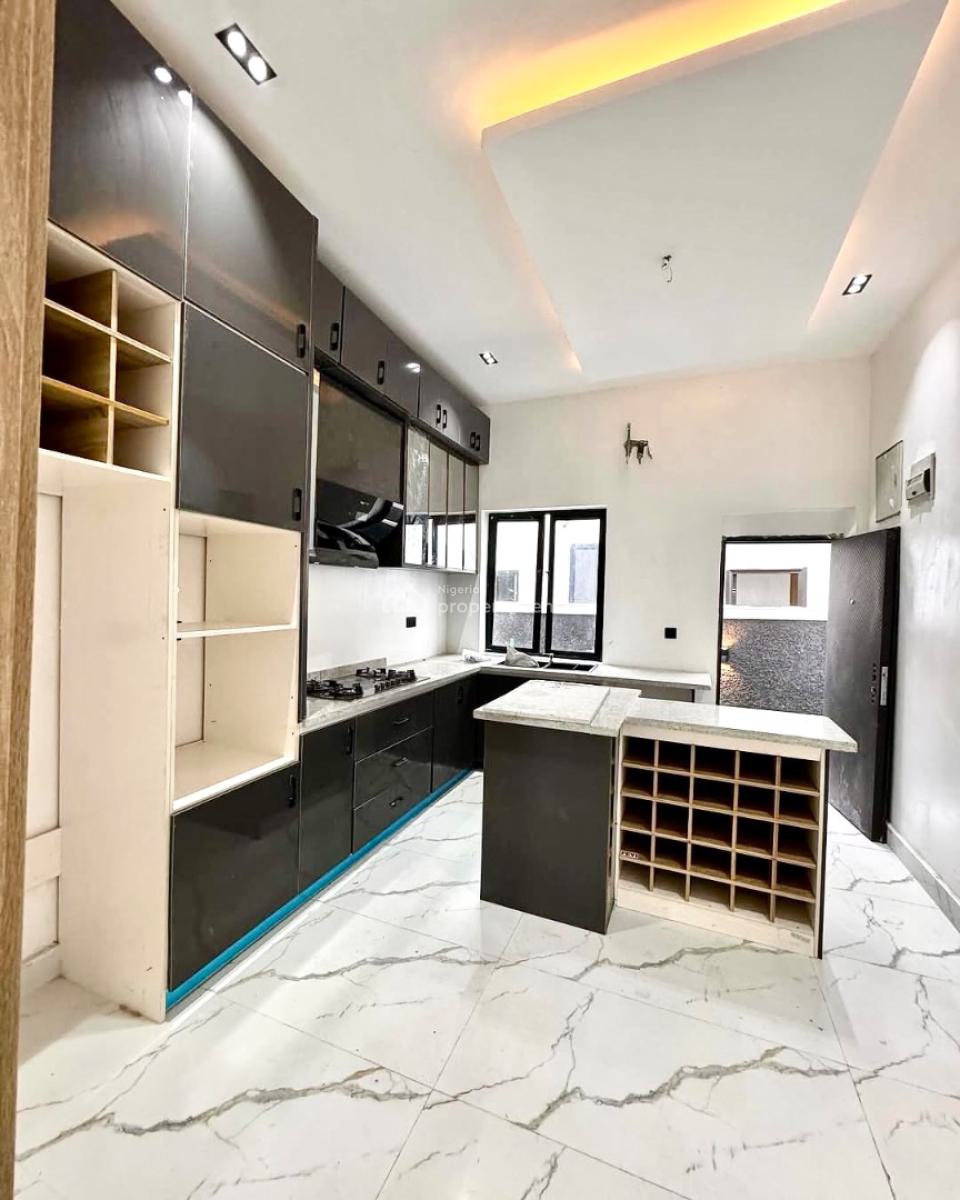 4 Bedroom Semi Detached Duplex with a Bq, Chevron, Lekki, Lagos, Semi-detached Duplex for Rent