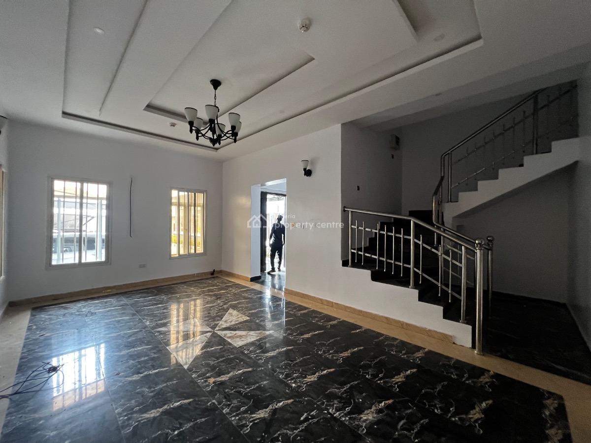 Luxury 3bedroom Serviced Terrace Duplex with a Room Bq, Lekki Right, Lekki Phase 1, Lekki, Lagos, Terraced Duplex for Rent