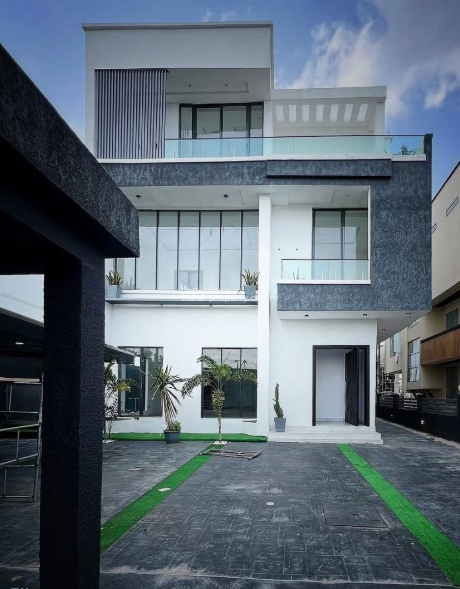 5bedroom Fully Detached Home with Swimming Pool,cinema, Elevator,, Osapa, Lekki, Lagos, Detached Duplex for Sale
