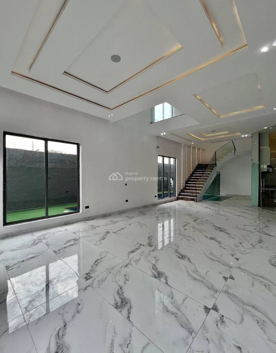 5bedroom Fully Detached Home with Swimming Pool,cinema, Elevator,, Osapa, Lekki, Lagos, Detached Duplex for Sale