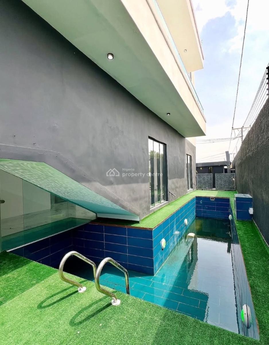 5bedroom Fully Detached Home with Swimming Pool,cinema, Elevator,, Osapa, Lekki, Lagos, Detached Duplex for Sale