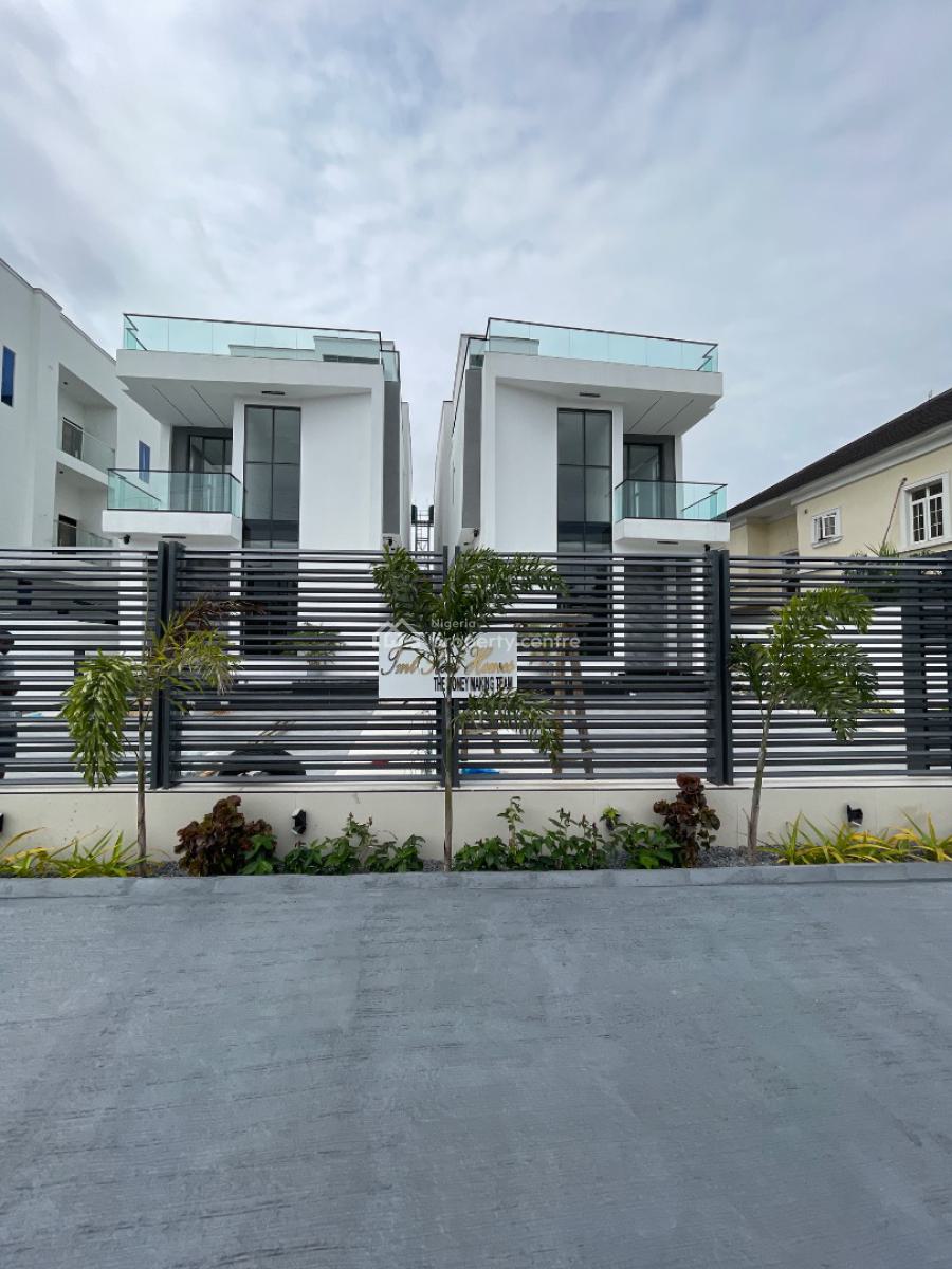 Beautifully Finished 5 Bedroom Fully Detached with Cinema & Pool, Chevron Drive, Lekki, Lagos, Detached Duplex for Sale