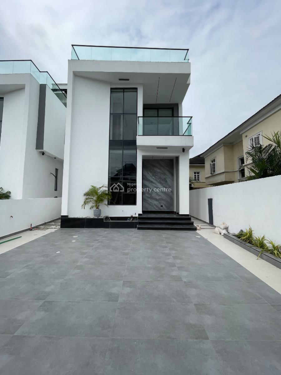 Beautifully Finished 5 Bedroom Fully Detached with Cinema & Pool, Chevron Drive, Lekki, Lagos, Detached Duplex for Sale