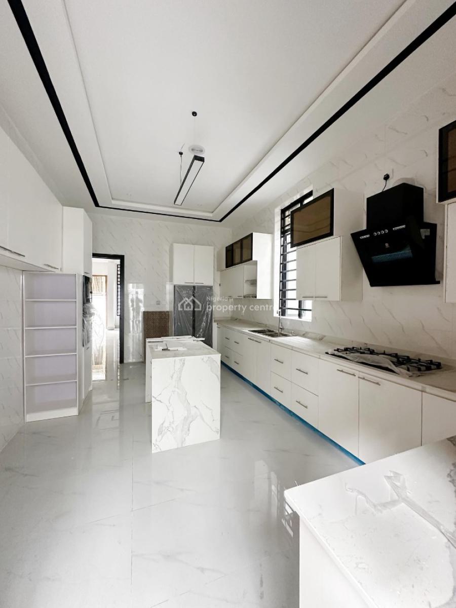 Contemporary 4 Bedroom Detached Duplex with Bq, Chevron, Lekki, Lagos, Detached Duplex for Sale