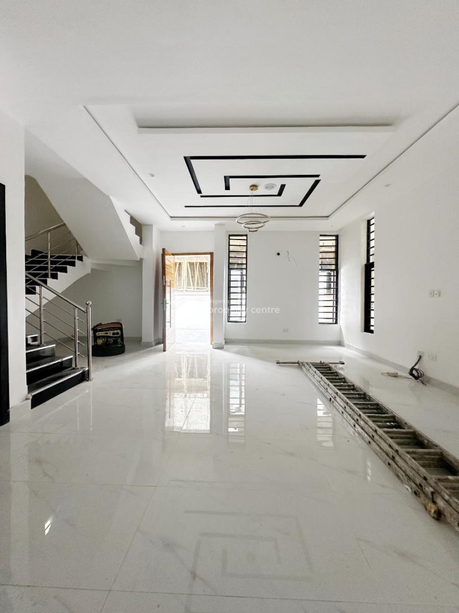 Contemporary 4 Bedroom Detached Duplex with Bq, Chevron, Lekki, Lagos, Detached Duplex for Sale