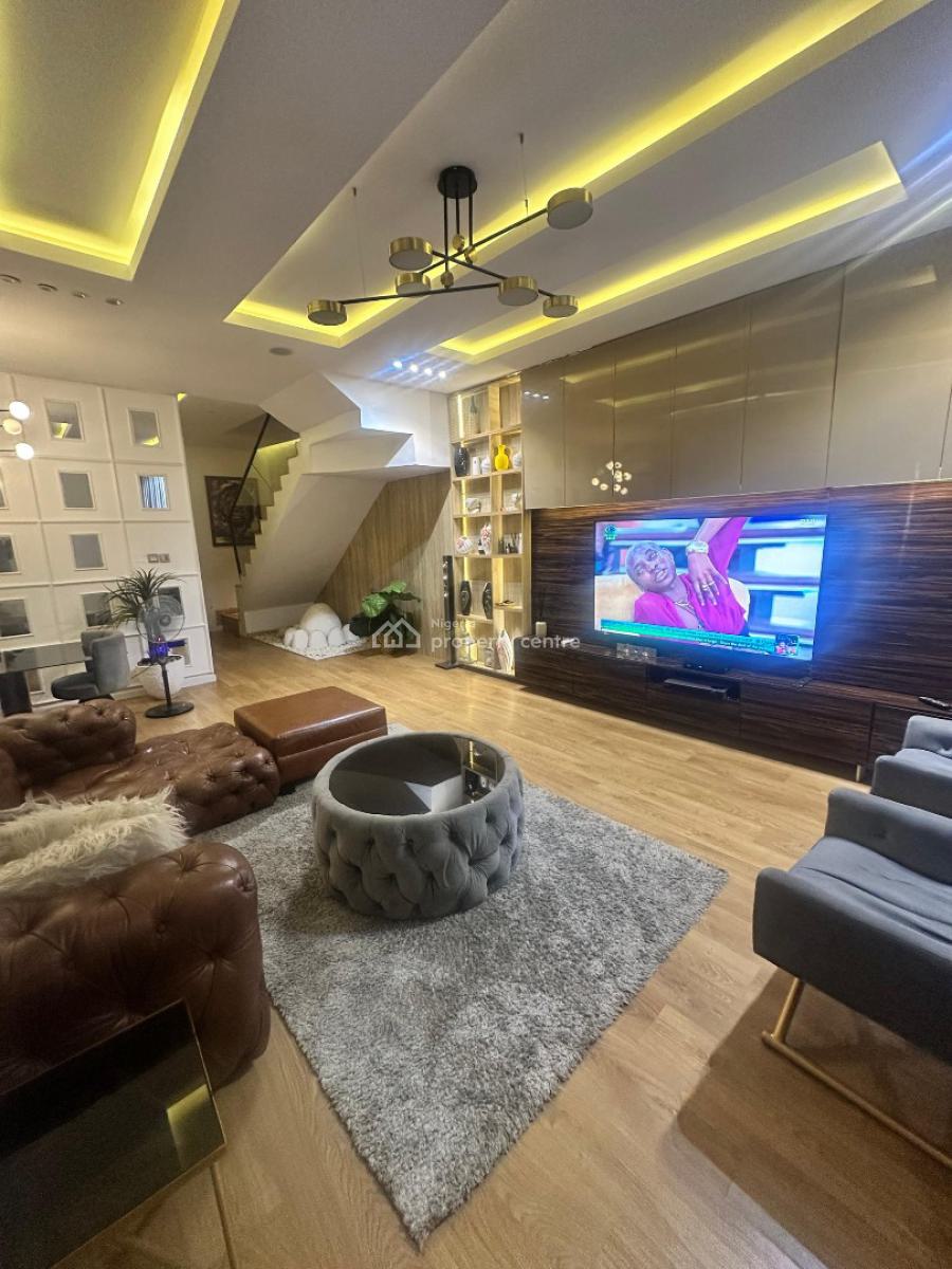 Fully Furnished 4bedroom Semi Detached Duplex with Bq, Orchid, Lekki, Lagos, Semi-detached Duplex for Rent