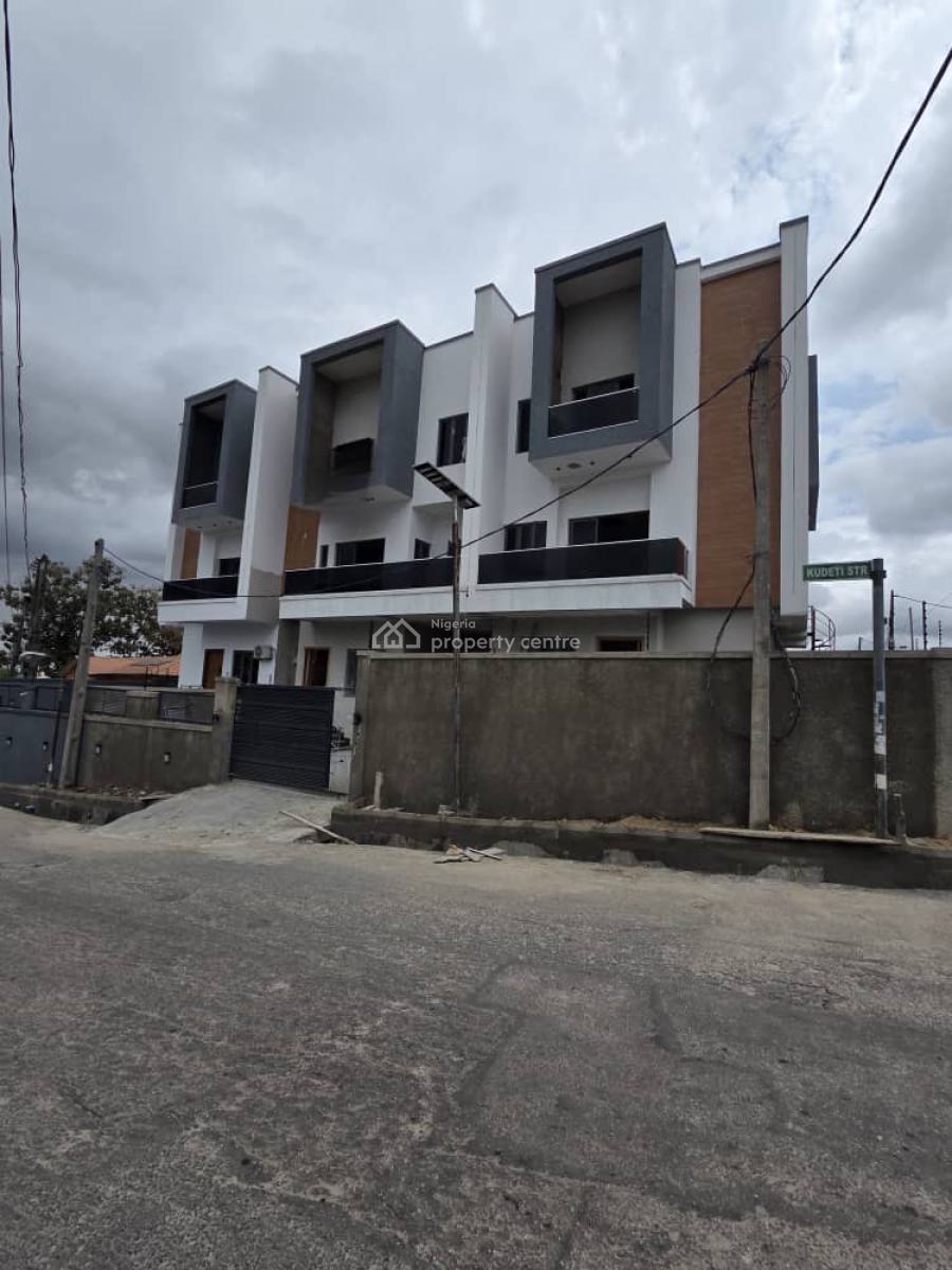 Ultra Modern 4 Bedroom Terrace Duplex with Bq, Adeniyi Jones, Ikeja, Lagos, Terraced Duplex for Sale
