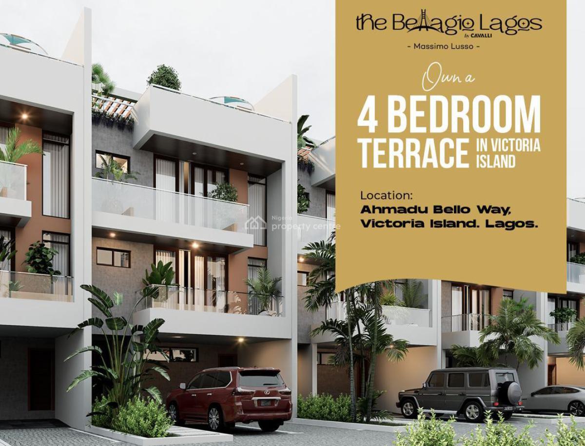 4 Bed Offplan Spacious Rooftop Lounge,  a Club House with Swimming Poo, Victoria Island (vi), Lagos, Terraced Duplex for Sale