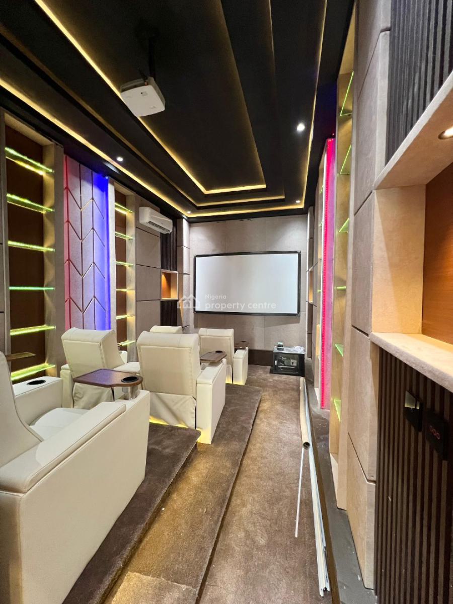 Ultra-luxury 5 Bedroom Detached Mansion+cold & Hot Pool+cinema, Mojisola Onikoyi, Ikoyi, Lagos, House for Sale