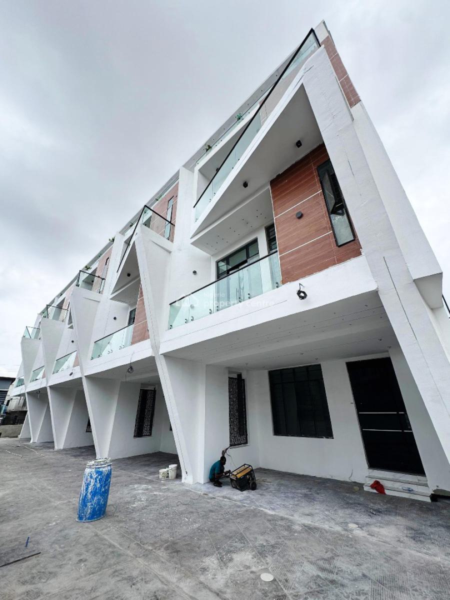 Contemporary 4 Bedroom Terraced  Duplex with Bq., Lekki, Ikate, Lekki, Lagos, Terraced Duplex for Sale