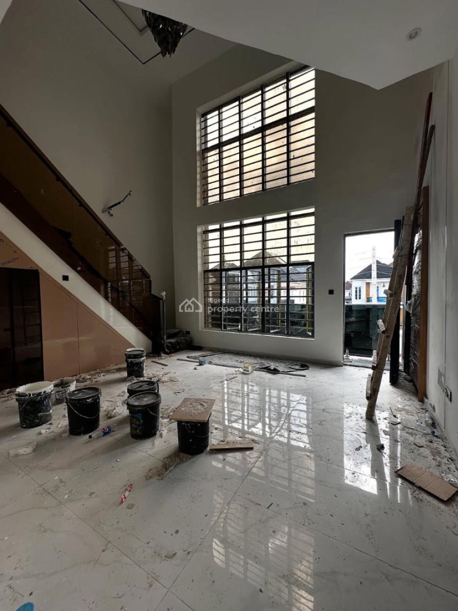 Contemporary 5 Bedroom Detached Duplex with Bq, Chevron, Lekki, Lagos, Detached Duplex for Sale