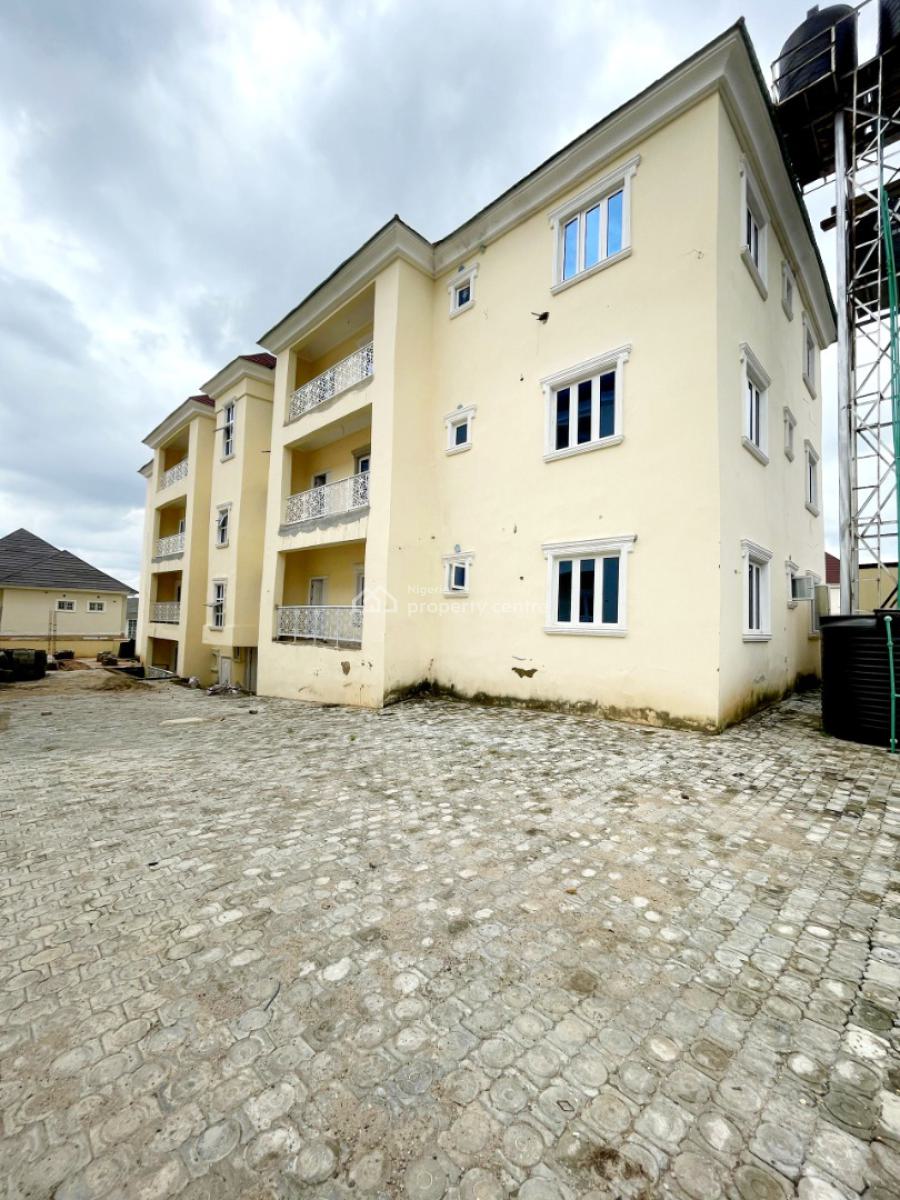 Newly Built 3bedroom Flat with Bq in an Estate, Katampe Main Behind Aso Radio, Katampe, Abuja, Block of Flats for Sale