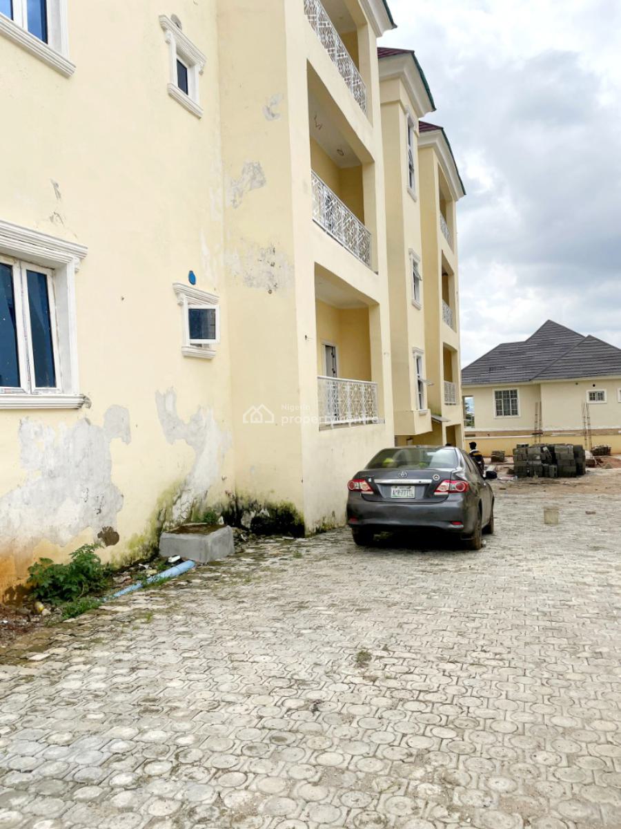 Newly Built 3bedroom Flat with Bq in an Estate, Katampe Main Behind Aso Radio, Katampe, Abuja, Block of Flats for Sale