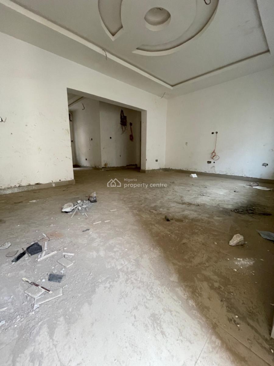 Newly Built 3bedroom Flat with Bq in an Estate, Katampe Main Behind Aso Radio, Katampe, Abuja, Block of Flats for Sale