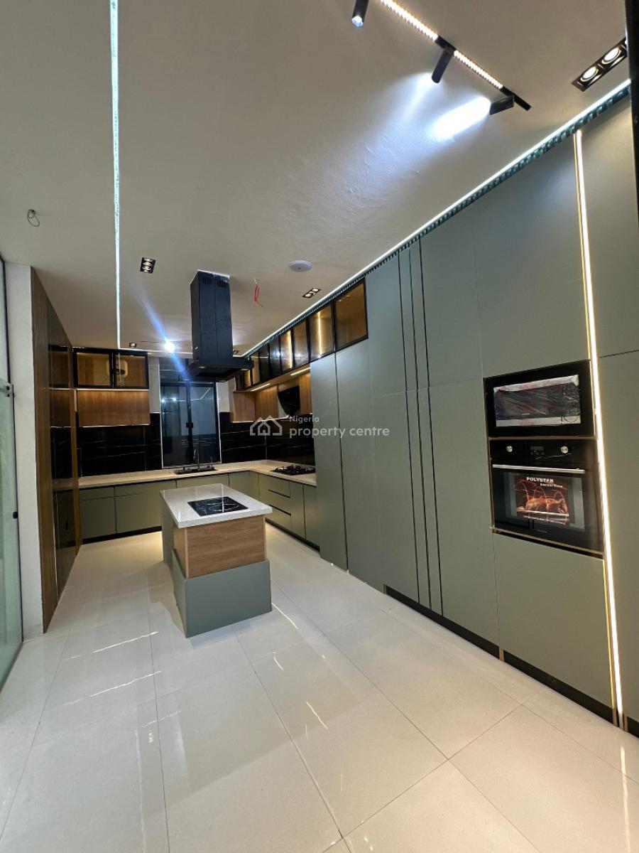 Magnificent 6 Bedroom Fully Detached Duplex with a Cinema, Lounge Area, Chevron, Lekki, Lagos, Detached Duplex for Sale