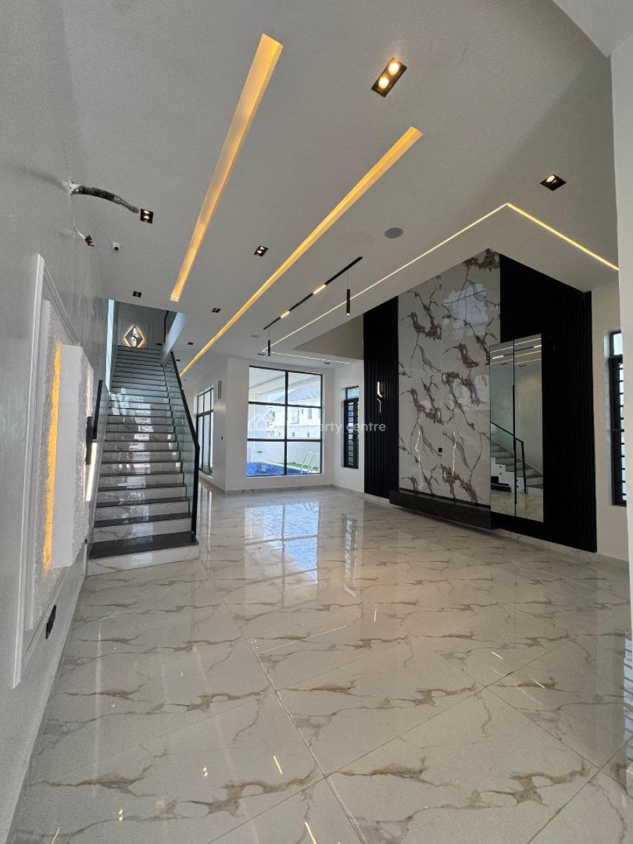 Luxury 5 Bedroom Fully Detached Duplex with Swimming Pool and Bq, Magnificent 5 Bedroom Detached Duplex with Bq,modern Amenities & Pool, Ajah, Lagos, Detached Duplex for Sale
