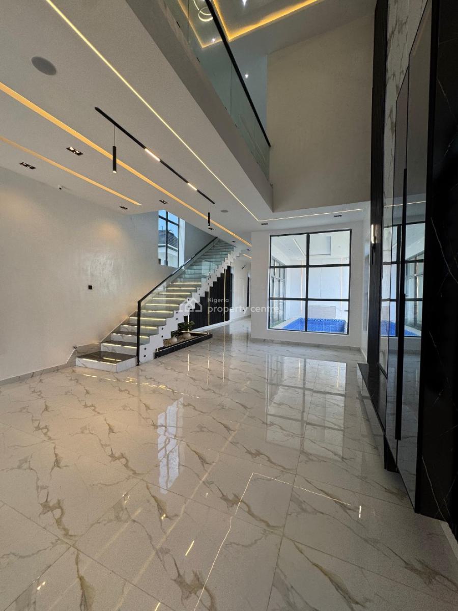 Luxury 5 Bedroom Fully Detached Duplex with Swimming Pool and Bq, Magnificent 5 Bedroom Detached Duplex with Bq,modern Amenities & Pool, Ajah, Lagos, Detached Duplex for Sale
