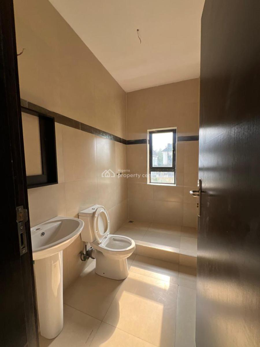 Brand New Self Serviced 4-bedroom Semi-detached Duplex with a Room Bq, Genesis Court Phase 2, Badore, Ajah, Lekki, Lagos, Nigeria, Ajah, Lagos, Semi-detached Duplex for Rent