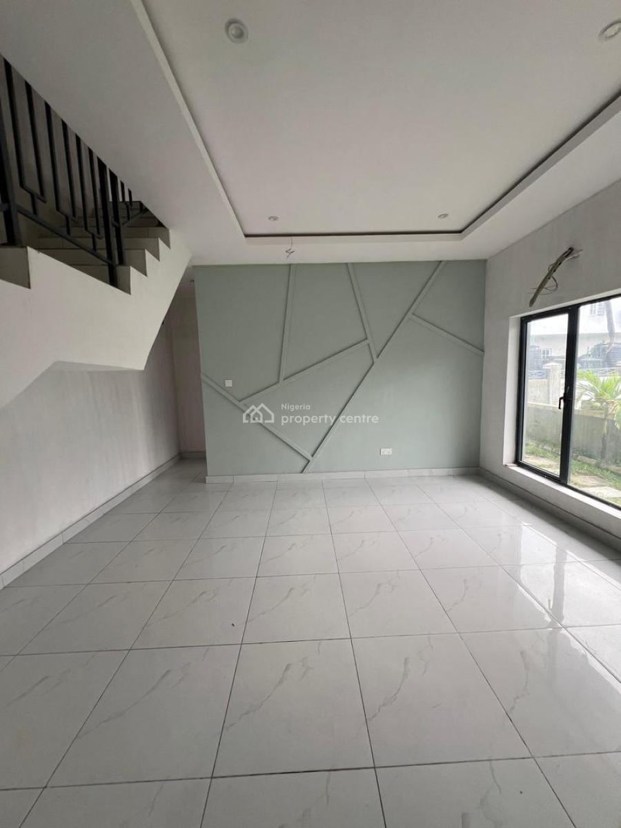 Brand New Self Serviced 4-bedroom Semi-detached Duplex with a Room Bq, Genesis Court Phase 2, Badore, Ajah, Lekki, Lagos, Nigeria, Ajah, Lagos, Semi-detached Duplex for Rent