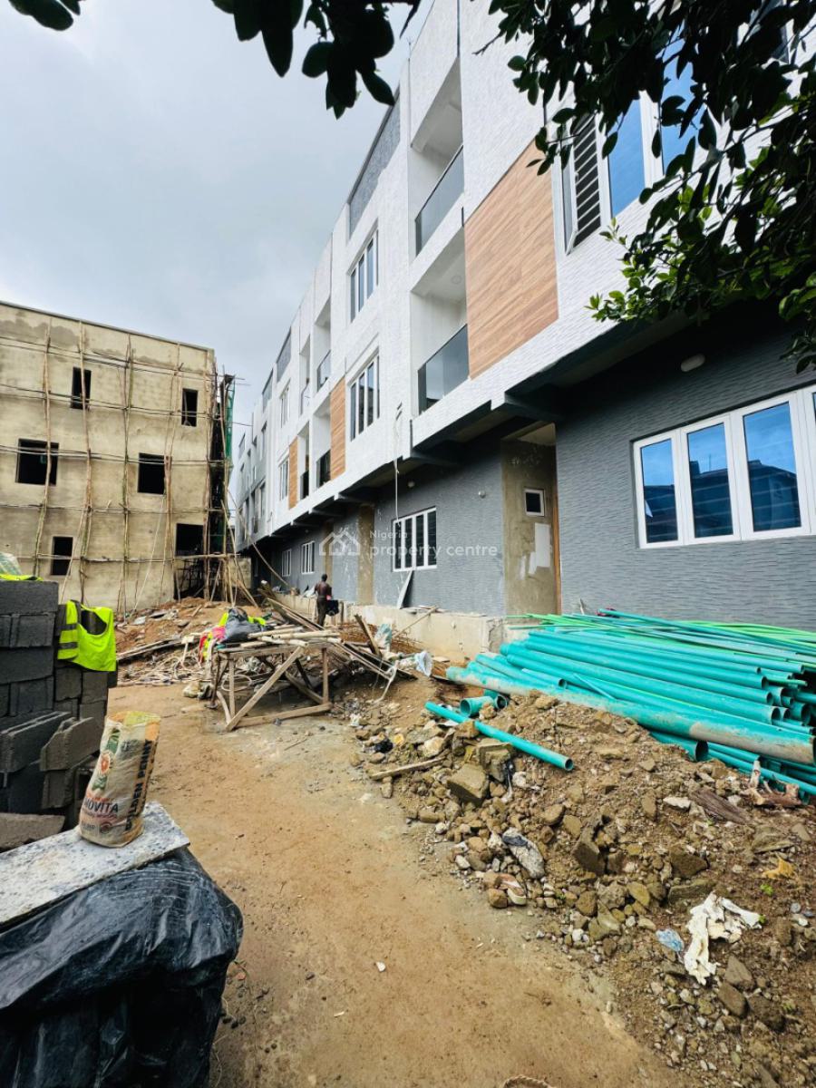Newly Built 4 Bedroom Terrace Duplex with Bq, Adeniyi Jones, Ikeja, Lagos, Terraced Duplex for Sale