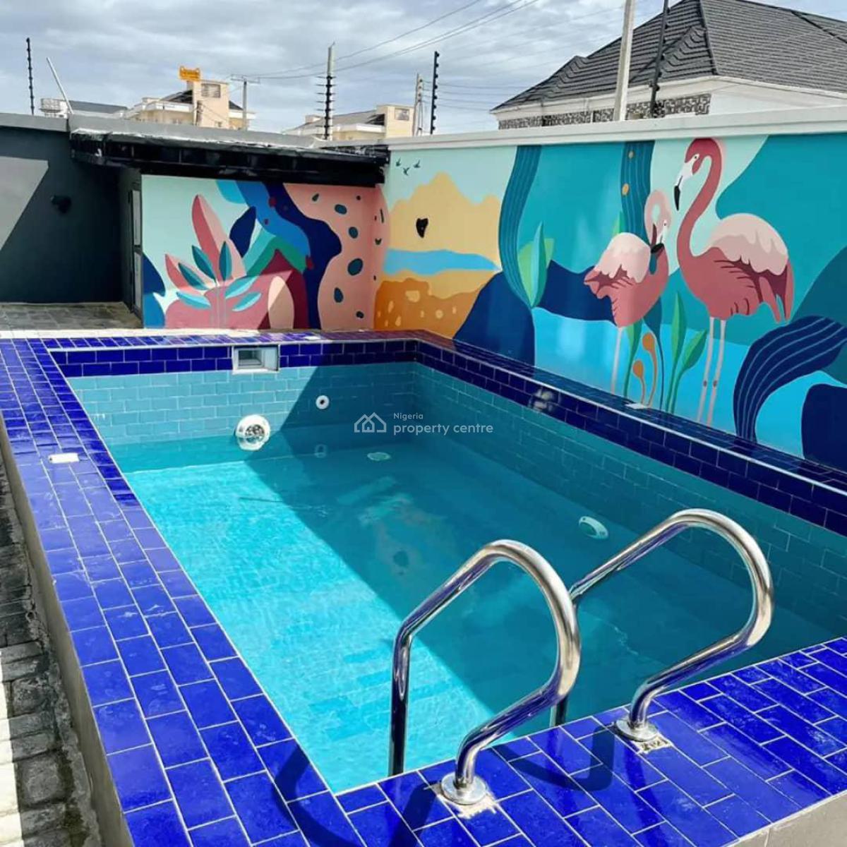 Luxury 2 Bedroom Apartment with Pool, Off Freedom Way, Lekki Phase 1, Lekki, Lagos, Flat / Apartment Short Let