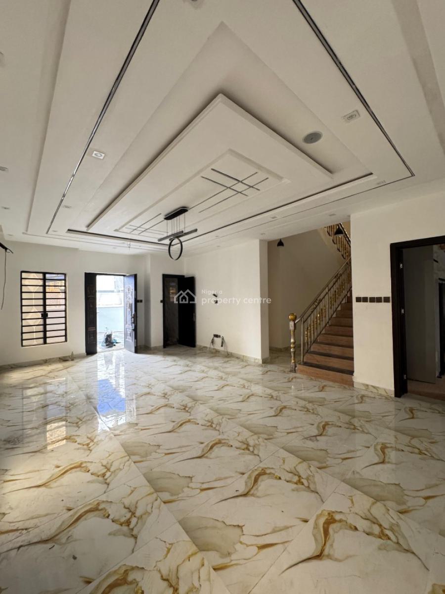 Elegant 4 Bedroom Fully Detached Duplex with a Bq., Beautifully Designed 4 Bedroom Detached Duplex, Gbagada, Lagos, Detached Duplex for Sale