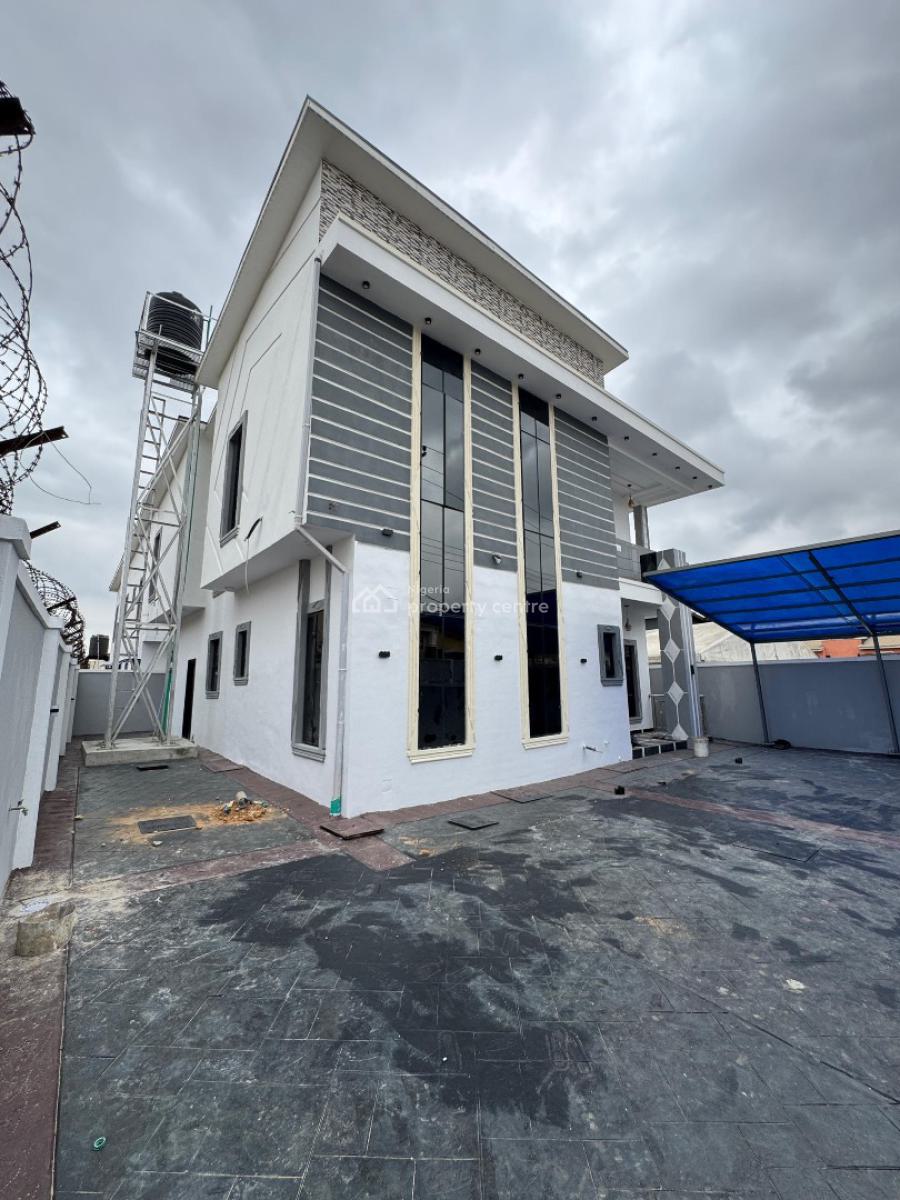 Elegant 4 Bedroom Fully Detached Duplex with a Bq., Beautifully Designed 4 Bedroom Detached Duplex, Gbagada, Lagos, Detached Duplex for Sale