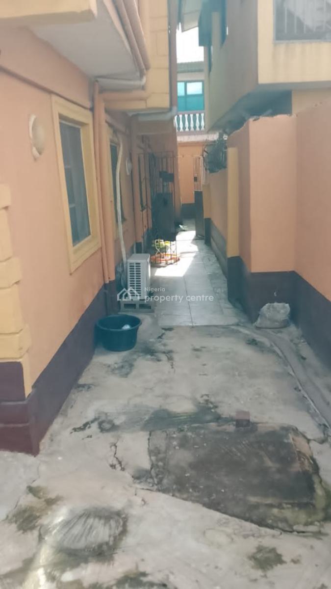 2bedroom Flat Upstair,master Toilet & Living Room to Share with 2nd Ro, Obawole...not Far From Modupe Ogba New Bridge, Ogba, Ikeja, Lagos, Flat / Apartment for Rent