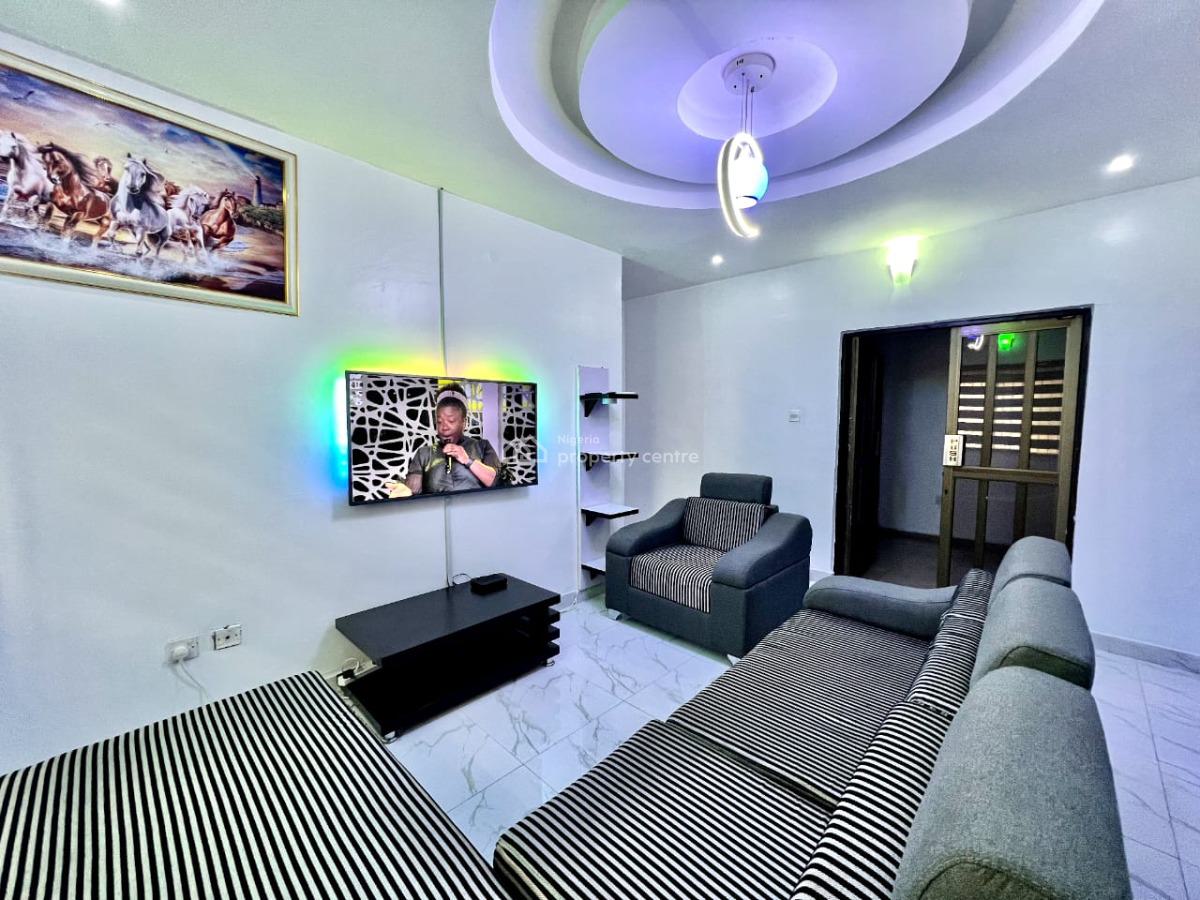 Nicely Furnished 3 Bedroom Apartment, Ajao Estate, Isolo, Lagos, Flat / Apartment Short Let