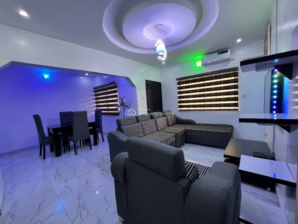 Nicely Furnished 3 Bedroom Apartment, Ajao Estate, Isolo, Lagos, Flat / Apartment Short Let